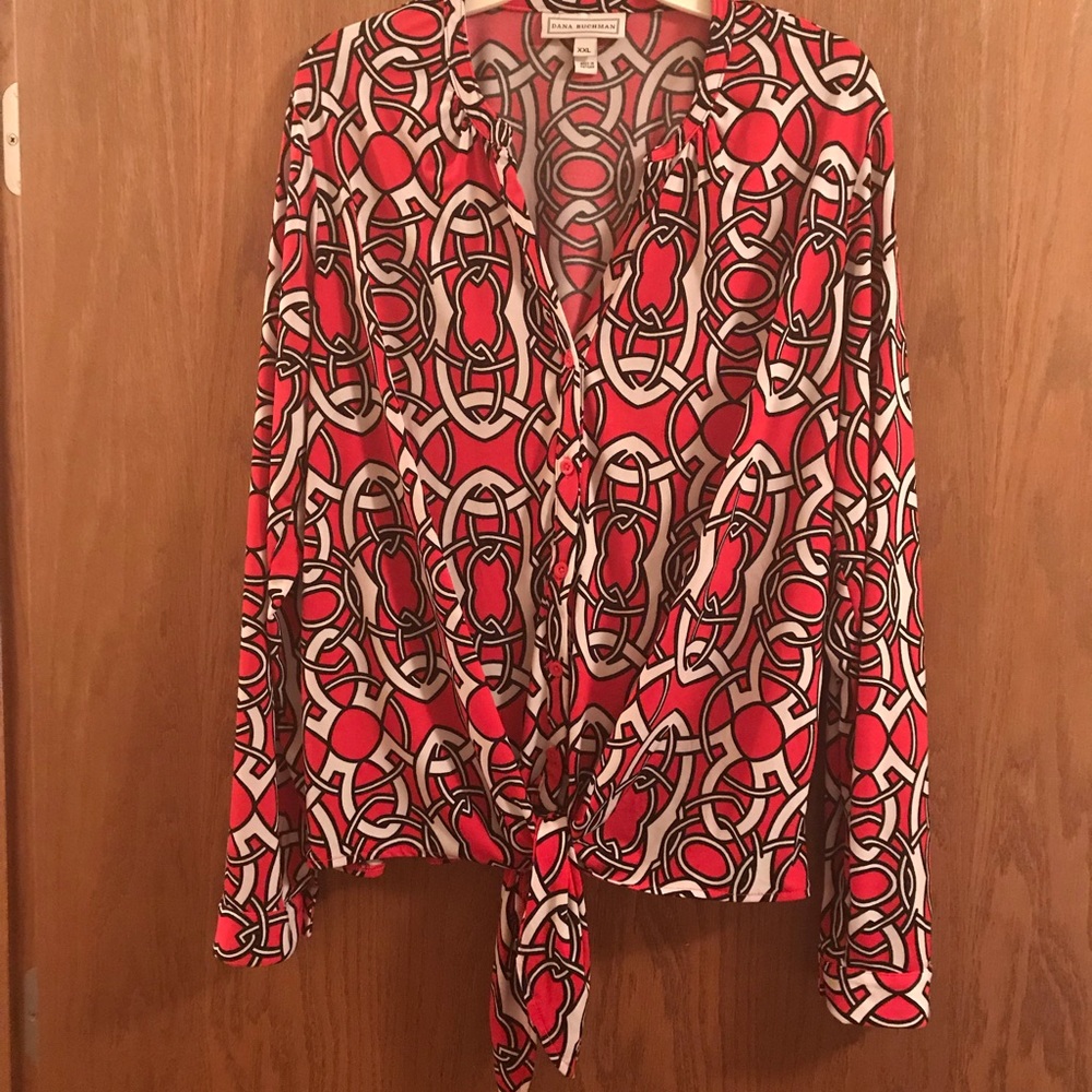 Dana Bachman Graphic Blouse